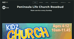 Desktop Screenshot of peninsula-life.com.au